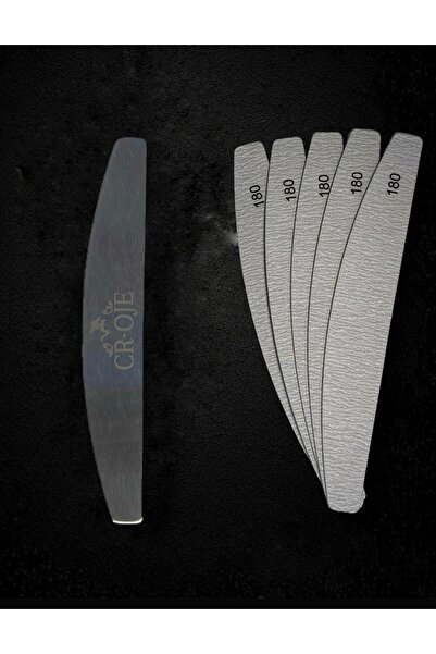 CROJE KALICI OJE Yapışkanlı Kişiye Özel Kağıt Törpü 5'li (METAL APARAT DAHİL) (180 GRİD)