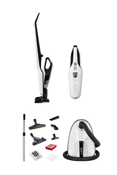 Nilfisk Select Wcl13p08a1 Elektrikli Süpürge & Easy 28vmax Beyaz Şarjlı Süpürge