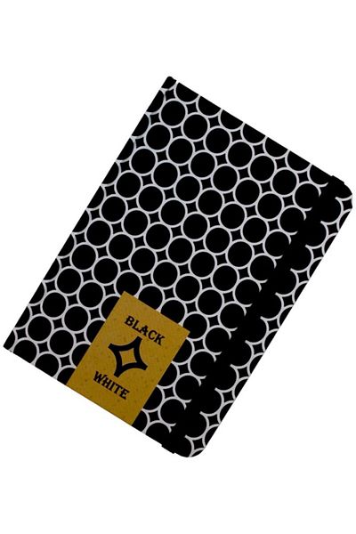 Liz Caiet negru elastic Y offset - 10x14 cm, 120 pagini, copertă rigidă, Ofsyh24