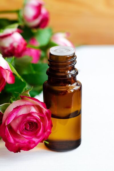 Rose Incense Holder & Candle Essence 20ml