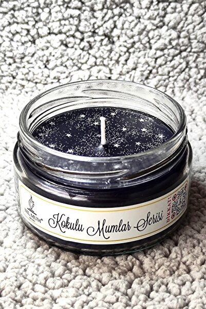 Nil Mum Gecenin Yıldızları Kokulu Soya Mum