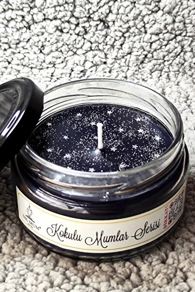 Nil Mum Gecenin Yıldızları Kokulu Soya Mum