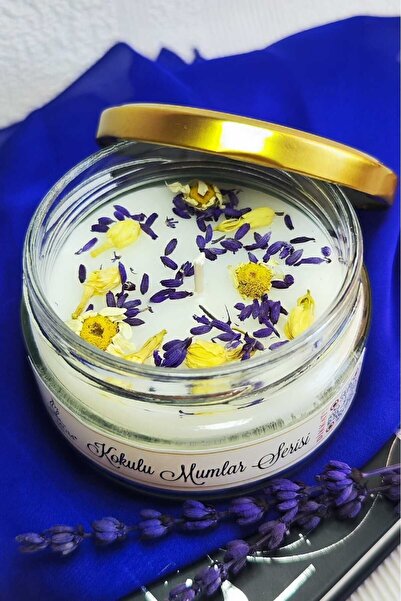 Nil Mum Sandal Ağacı Kokulu Soya Mum 240 gr