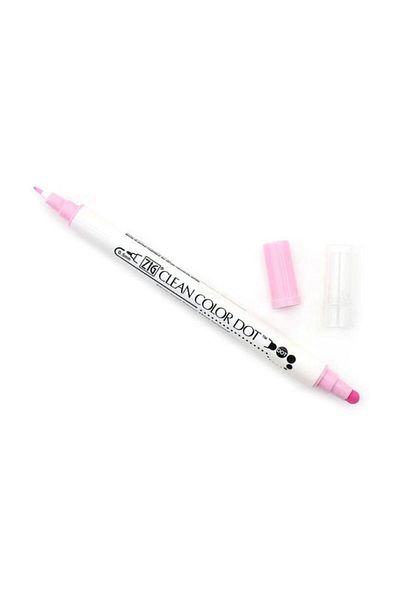 Zig Clean Color Dot Double Tip Marker Pen Candy Pink-206