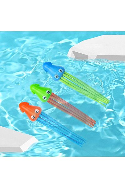 Boldy 2-piece Children's Toy - Underwater and Octopus Diving, Sea and Pool Game