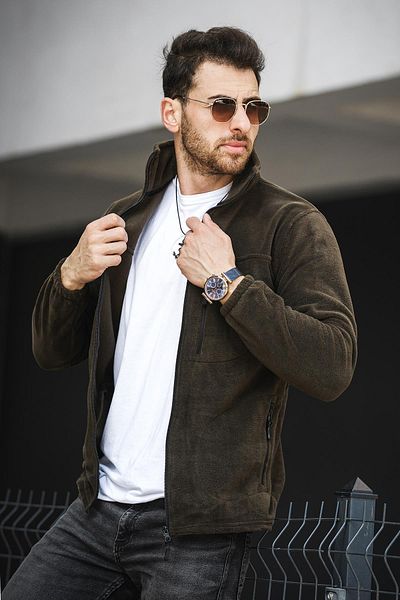 Oksit Freetown Men's Pro - Αντιανεμικό 3 Pocket Outdoor Fleece Jacket
