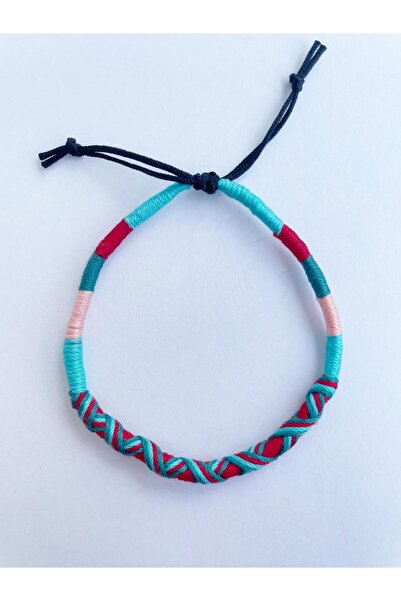 Bidüğüm Unisex Çok Renkli Halhal