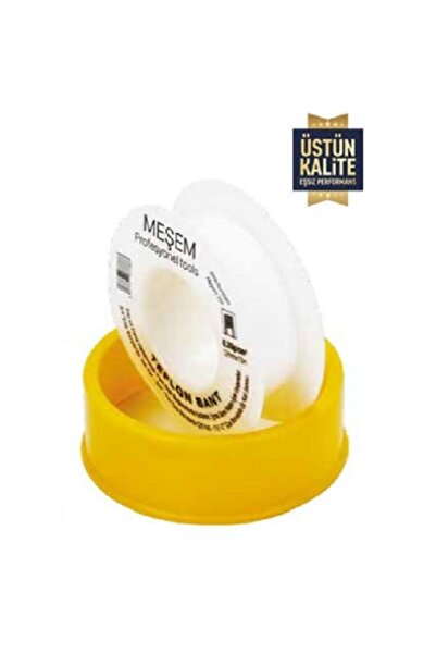 Meşem Küçük Teflon Bant 12mm 8mt - Su Tesisatı Sızdırmazlık Bandı