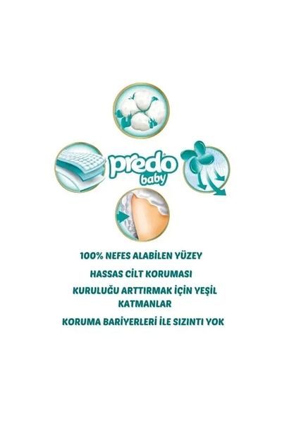 PREDO Jumbo XL Size 6 - Set of 44