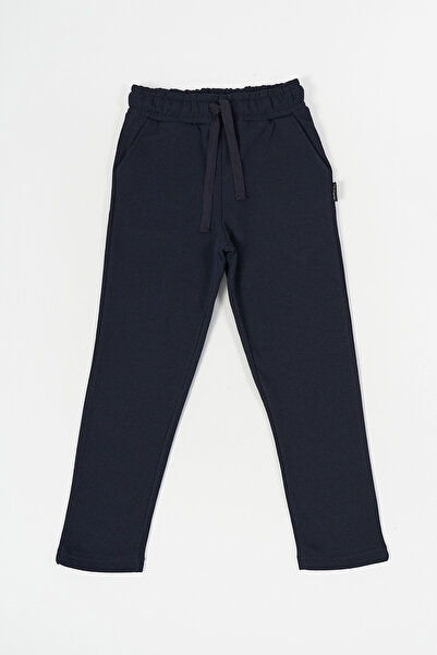 COMEOR Φούτερ για αγόρια 5-12 ετών - Navy Blue, Χοντρό βαμβάκι, Ελαστική μέση, Πλαϊνή τσέπη