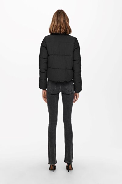 ONLY 15205371 Palton căptușit cu fermoar, cu 2 buzunare, cu guler pescar