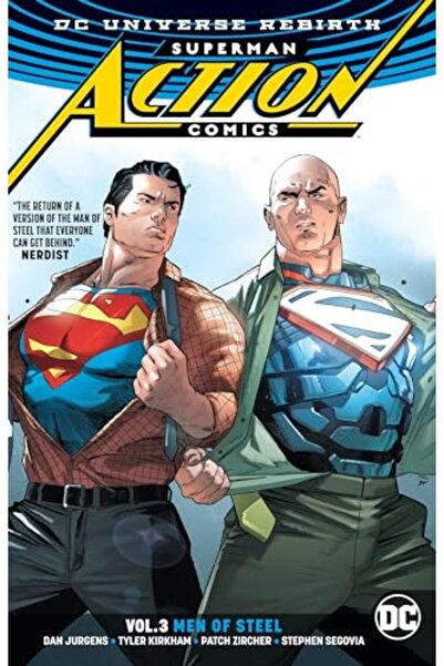 Penguin Random House سوبرمان أكشن كوميكس المجلد 3 رجال من الصلب ولادة جديدة