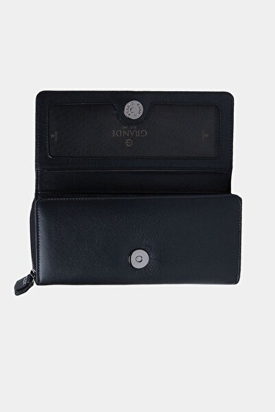 Grande L2636 Πορτοφόλι γυναικείων πορτοφολιών μεγάλου μεγέθους από γνήσιο δέρμα