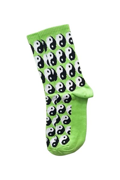 ZEYZEY MONKEY Κάλτσες με σχέδιο Yin Yang