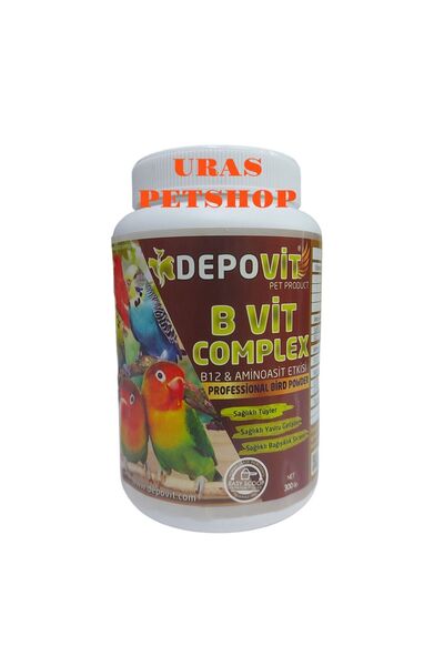 DEPOVİT Depovit Egzotik Kanatlılara Özel B Vitamin Kompleksi 300 gr