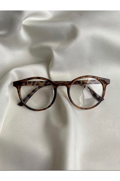 DSN Vience Leopard Patterned Unisex Model with Blue Light Protection