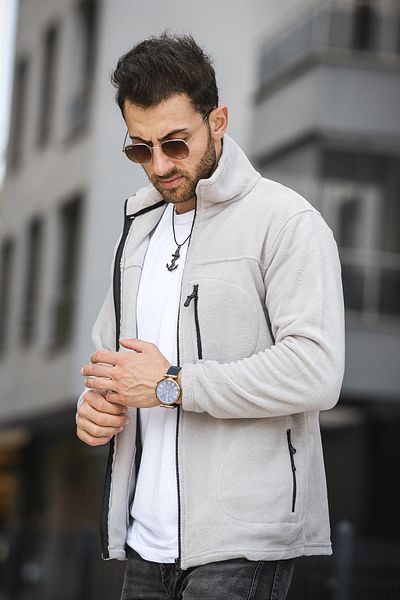 Oksit Freetown Men's Pro - Αντιανεμικό 3 Pocket Outdoor Fleece Jacket