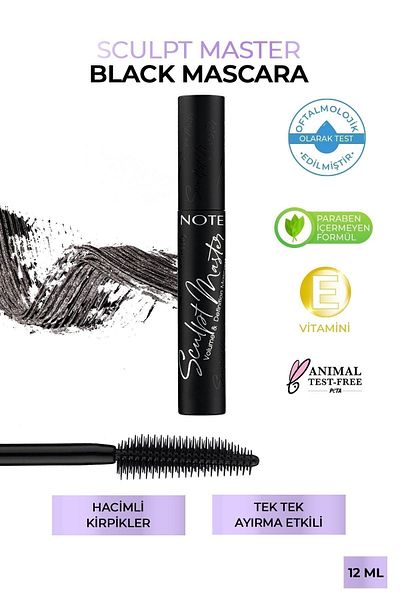 NOTE Sculpt Master Mascara - Single Separation Effect - Dl