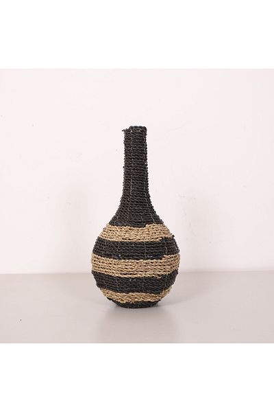 Mylamp Vază Raffia de usturoi - Ghiveci 22x42 cm