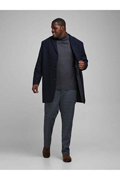 Jack & Jones Jack&Jones 12163782 100% памучен пуловер с фина рибарска яка