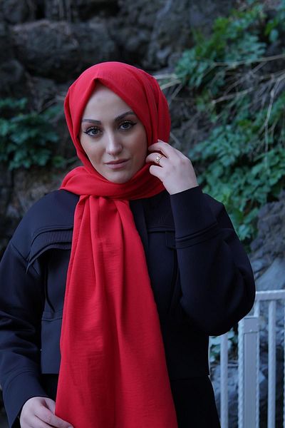SAYRA Red Shawl Women's Jazz Shawl