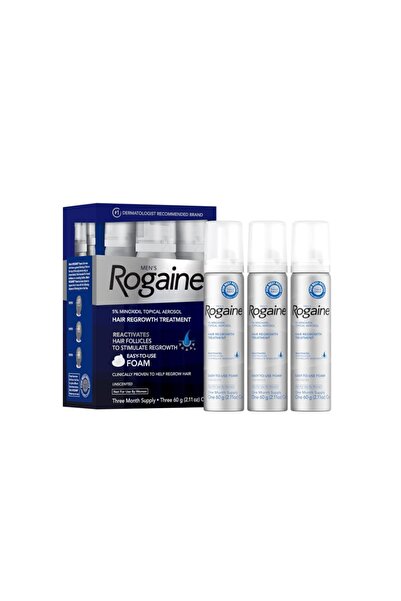 Life Rogaine Men's Foam for Hair Loss and Hair Regrowth, Topical Treatment fo...