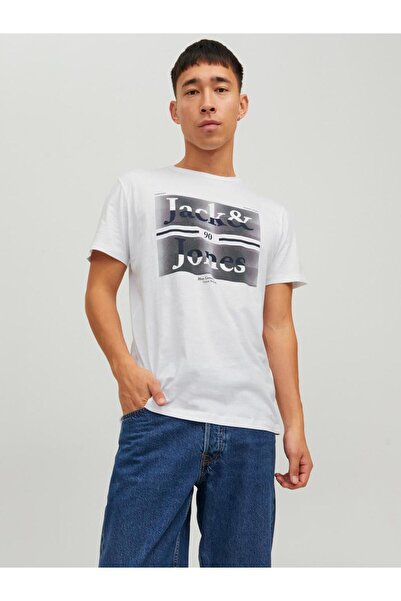 Jack & Jones Jack&Jones 12211194 - Nineteen εμπριμέ μπλουζάκι με κοντό μανίκι...