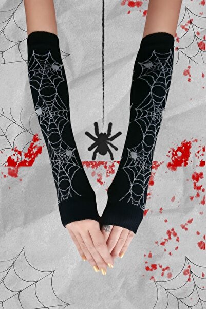 ZEYZEY MONKEY Spider Web Pattern Sleeve