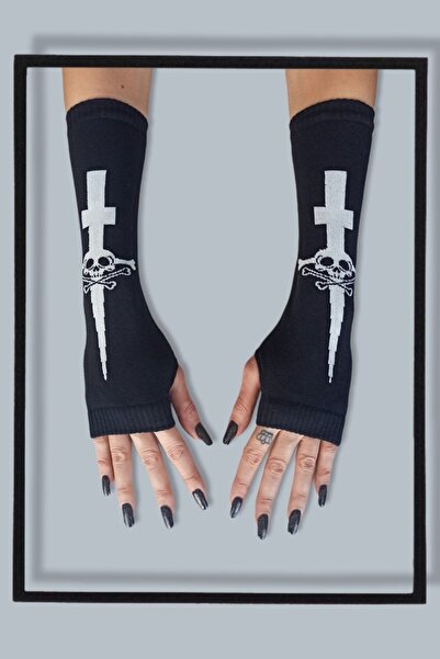 ZEYZEY MONKEY Kılıç Iskelet Desen Kolluk