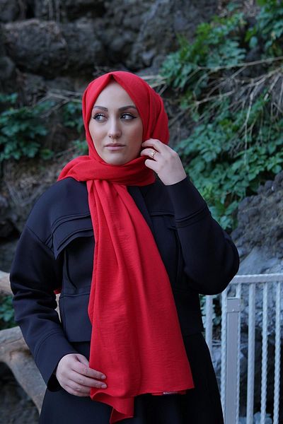 SAYRA Red Shawl Women's Jazz Shawl
