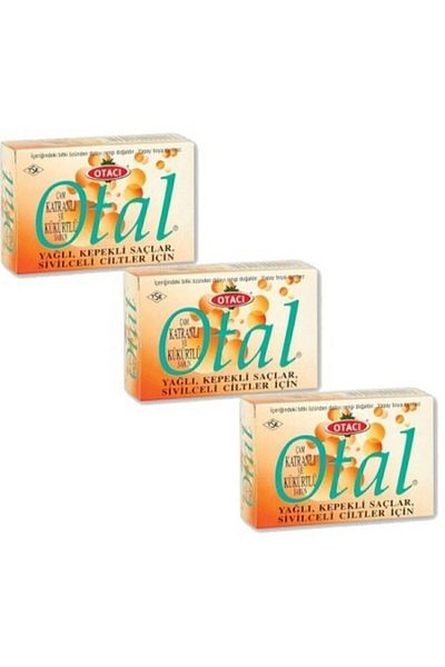 Otacı Otal Pine Tar and Sulfur Soap 80 Gr 3 Pieces 152736543842