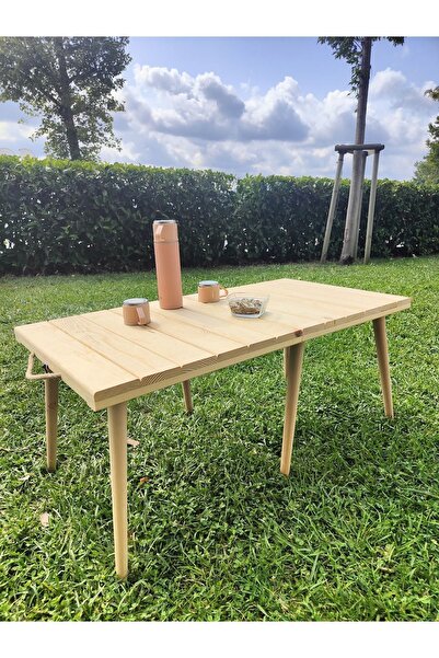 ZMB 50x100 cm katlanı piknik kamp masası