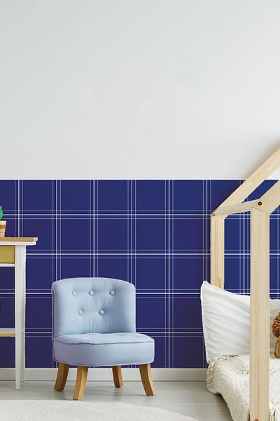 MSticker Autocolant folie decorativă cu model în carouri 50x120 cm