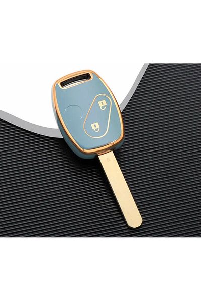 emii auto spare parts Honda Accord Civic CRV JAZZ KEY CASE - BLUE/GOLD