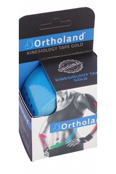 Ortholand شريط رياضي أزرق من كينيزيو - قطعة واحدة