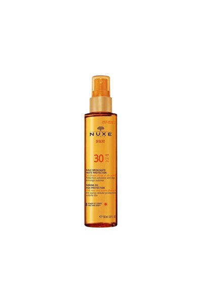Nuxe Tanning Sun Oil High Protection Sp F30 Face&body Güneş Yağı 150 ml