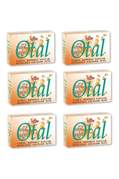 Otacı Otal 80 Gr Soap - Pine Tar and Sulfur X 6
