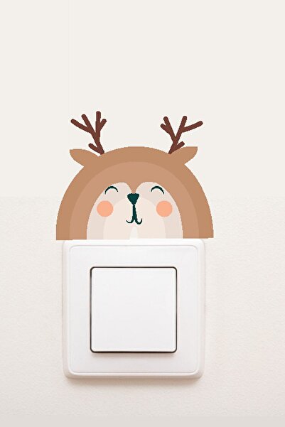 MSticker ملصق مقبس لطيف - إسكندنافي