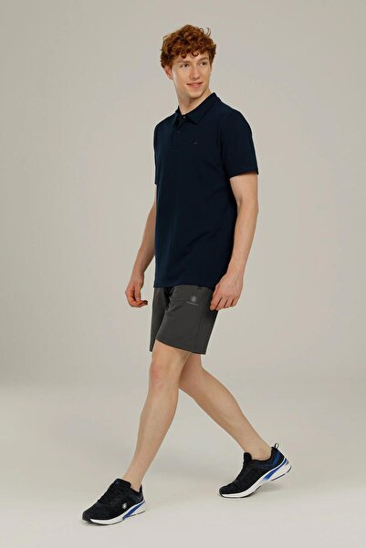 lumberjack Ct953 2fx - Футболка з поло-комірцем і 2 ґудзиками на грудях