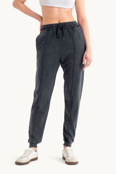 Hiccup Παντελόνι Jogger με ελαστικό ύψος μέσης