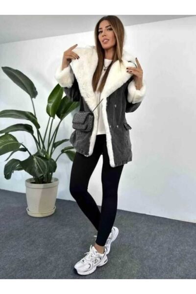 Kısmetin Butiği معطف الدنيم النسائي