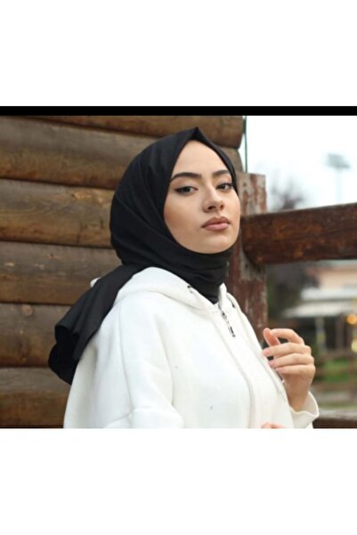 HAR-UM Ticaret Hijab Women's Cotton Jazz Shawl Model - Set of 5 Black, white, dark Grey, light Grey, powder