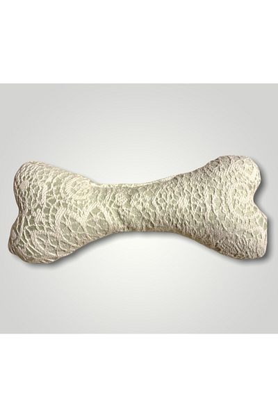 PetBucks Plush Cat Dog Toy Bone And Fish Set of 2