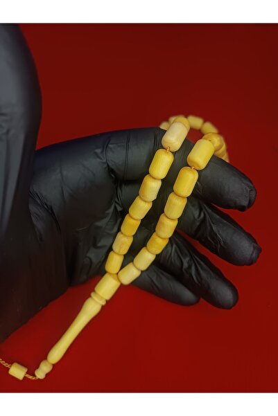 Mos Tespih High-end Orange Wood - Natural Rosary, Master Work System