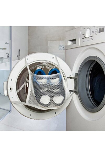 Genel Markalar Ayakkabı Yıkama Filesi Kapak Bağlamalı Çamaşır Ayakkabı Filesi