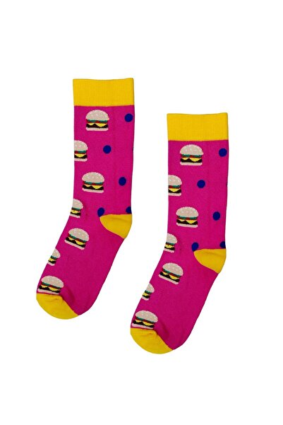 ZEYZEY MONKEY Fruit and Beverage Themed Mixed Color Socks Set in a Special Gift Box of 5