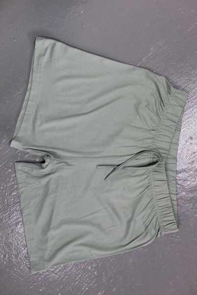 Org Marka Store FLEUR WAIST ELASTIC SUS LACE WITH POUCH TRIL TRIL COMBED COTTON SHORTS