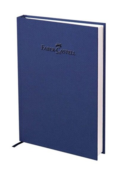Faber Castell Faber Natural A6 Hardcover Navy Blue Notebook400711 /