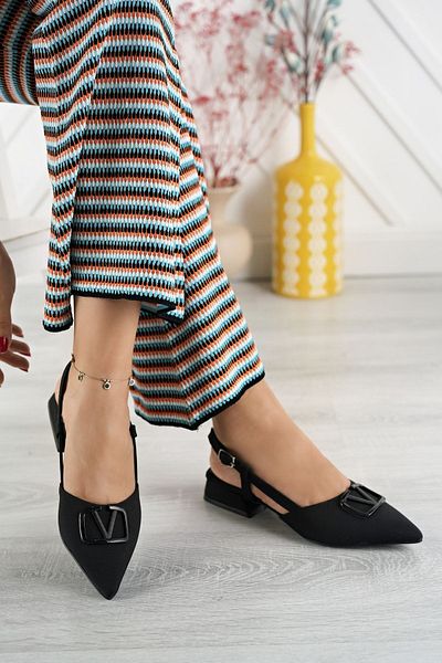 SUİNS SHOES Suins Della Pantofi cu toc mic pentru femei Pantofi cu cataramă în V