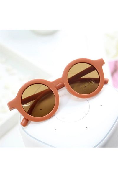 Bluoklight 2022 Model Kids Girls Boys Comfortable Ultraviolet-Proof Round Sunglasses